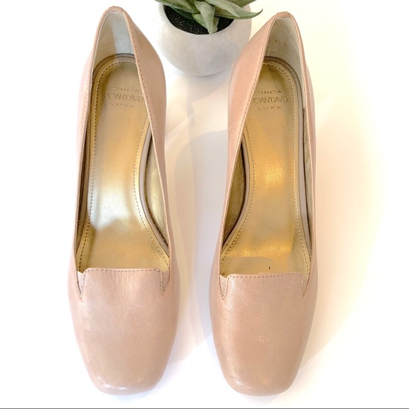{ Joan & David } Pale Pink Pumps Sz 8 - Picture 2 of 4
